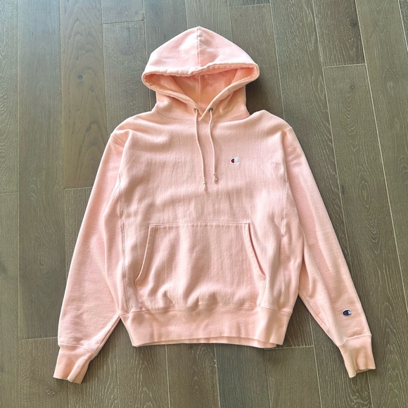 Pink Oversized Champion Hoodie - Picture 1 of 6